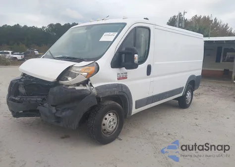 2017 Ram Promaster 1500 Low Roof 136 Wb from USA, damaged, VIN 3C6TRVAG1HE520357